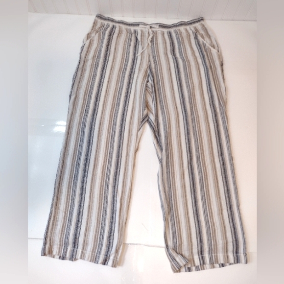 Maurices Women's Plus Linen Blend Pants Size (2) - Picture 8 of 14